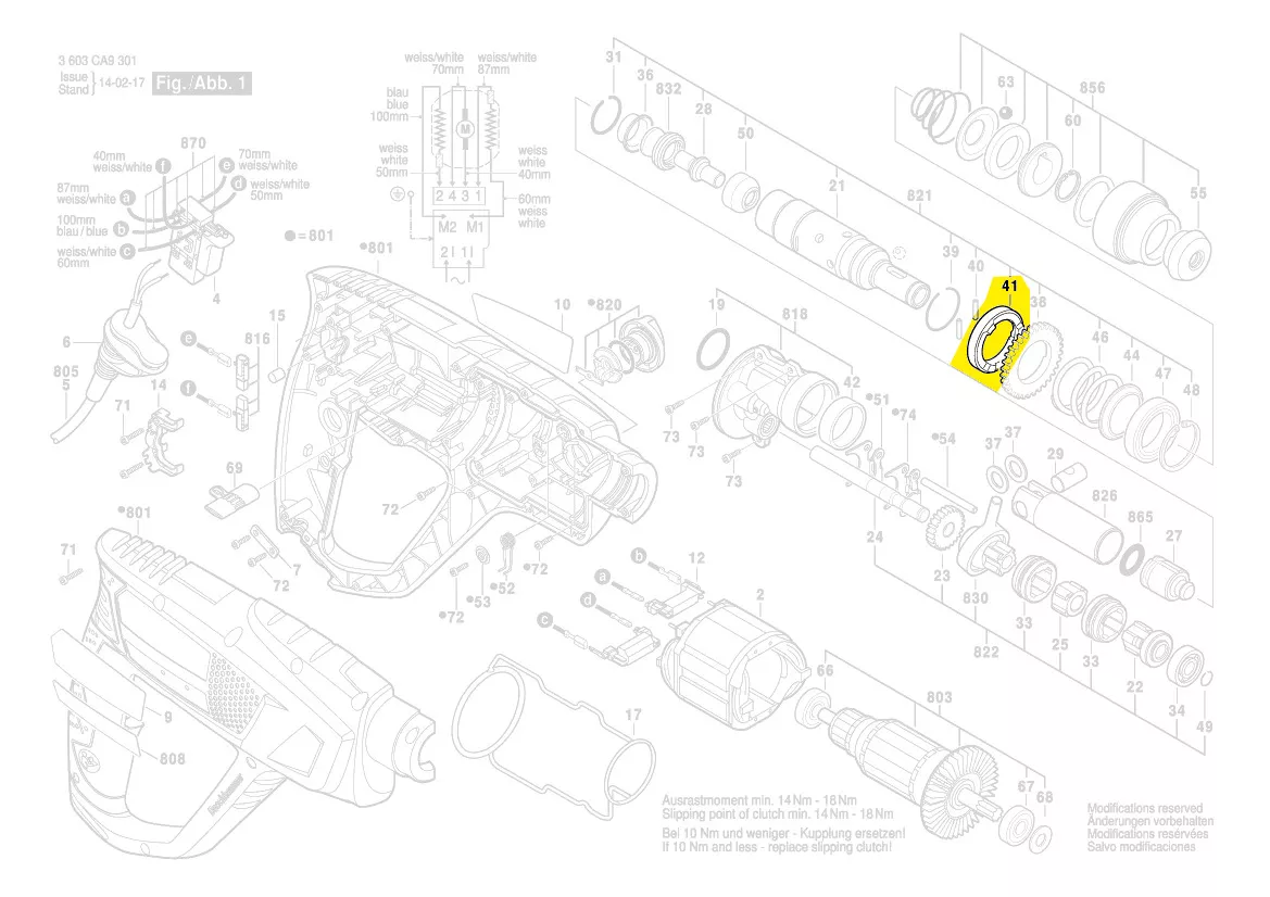 Disque à cliquet réf. 1 610 102 072 BOSCH